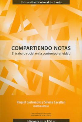 Cubierta para Compartiendo notas: El trabajo social en la contemporaneidad