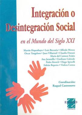Cubierta para Integración o desintegración social