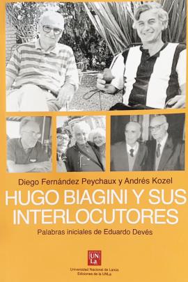 Cubierta para Hugo Biagini y sus interlocutores
