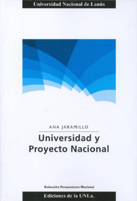 Cubierta para Universidad y proyecto nacional 