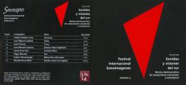 Cubierta para Festival Internacional Sonoimágenes, Vol. 3