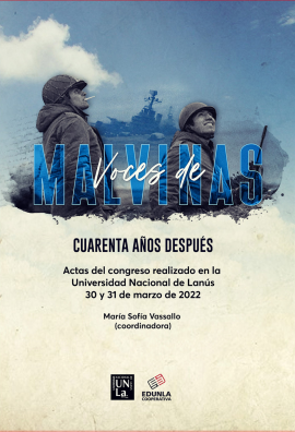 Cubierta para Voces de Malvinas: Cuarenta años después.
